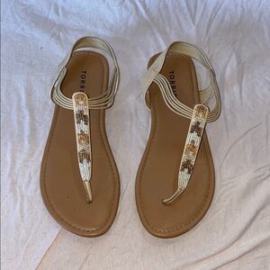 Torrid Women's Beige Sandals